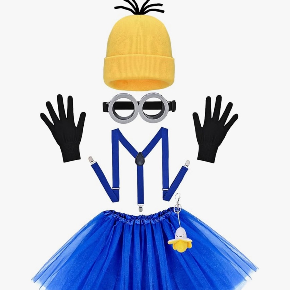 Adult Minion Costume Set - Yellow and Blue